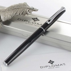 Stylo Plume Diplomat® Traveller Laqué Noir