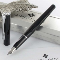 Stylo Plume Diplomat® Traveller Laqué Noir