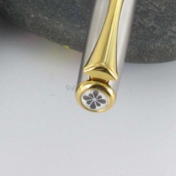 Stylo Plume Diplomat® Traveller Acier Doré