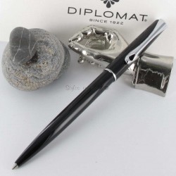 Stylo Bille Diplomat® Traveller Noir Laqué