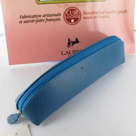 Trousse Cuir Laurige® Turquoise Trousse Cuir Laurige® Turquoise
