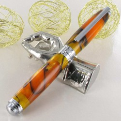 Stylo Roller Recife® Pearl Soyouz Orange Nacré
