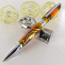 Stylo Roller Recife® Pearl Soyouz Orange Nacré