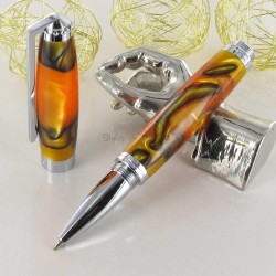 Stylo Roller Recife® Pearl Soyouz Orange Nacré