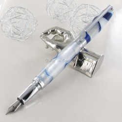 Stylo Plume Recife® Pearl Soyouz Bleu Blanc