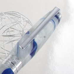 Stylo Plume Recife® Pearl Soyouz Bleu Blanc