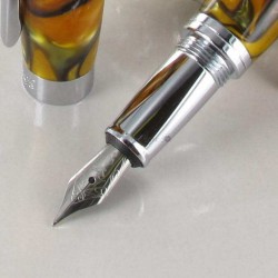 Stylo Plume Recife® Pearl Soyouz Rouge Turquoise Nacré