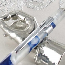 Stylo Bille Recife® Pearl Organizer Bleu Blanc