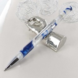 Stylo Bille Recife® Pearl Organizer Bleu Blanc
