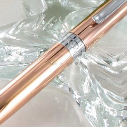 Coffret Stylo Roller Oberthur® "Astrée" Rose Cuivré