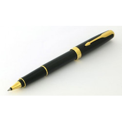 STYLO ROLLER SONNET Laque noire Intense GT de PARKER