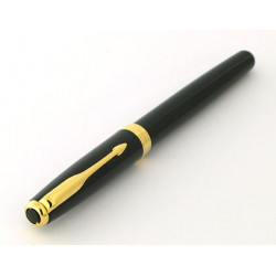 STYLO ROLLER SONNET Laque noire Intense GT de PARKER