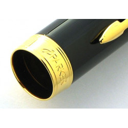 STYLO ROLLER SONNET Laque noire Intense GT de PARKER
