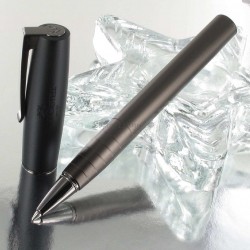 Stylo Roller Faber Castell® "Loom Gunmetal" Mat