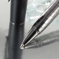 Stylo Roller Faber Castell® "Loom Gunmetal" Brillant