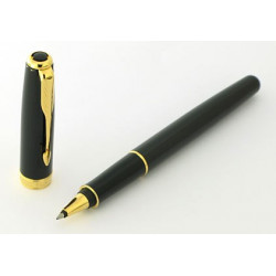 STYLO ROLLER SONNET Laque noire Intense GT de PARKER
