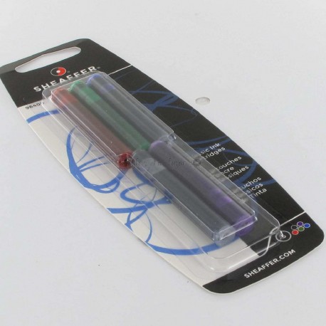 Cartouches Blister 5 recharges Sheaffer® Turquoise Cartouches Blister 5 recharges Sheaffer® Turquoise