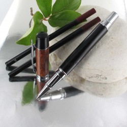 Coffret Stylo Roller Oberthur® "Saxo" Bois de Palissandre