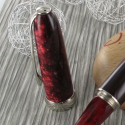 Stylo Roller Jean Pierre Lépine® "Winston" Rouge