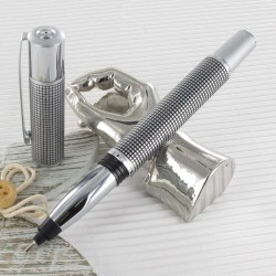 Stylo Feutre 1mm Daniel Hechter® "Exclusif" Quadrillé Chrome
