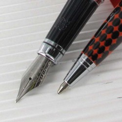 Parure Stylos Plume & Bille Daniel Hechter® "Challenger" Pop Dots