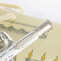 Stylo Bille Avenue Montaigne® "Ballade Parisienne" Blanc/Noir