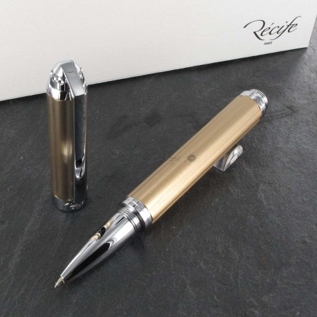 Stylo Roller Moyenne Recife® Waldorf Champagne