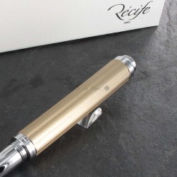 Stylo Roller Moyenne Recife® Waldorf Champagne