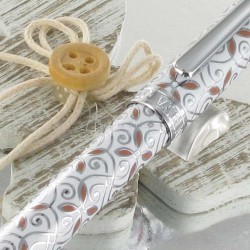 Stylo Bille Enzo Varini® "Taormina" Blanc