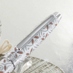 Stylo Bille Enzo Varini® "Taormina" Blanc