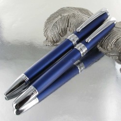Parure Stylos Plume & Bille Vuarnet® "Eagle" Bleu