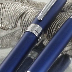 Parure Stylos Plume & Bille Vuarnet® "Eagle" Bleu