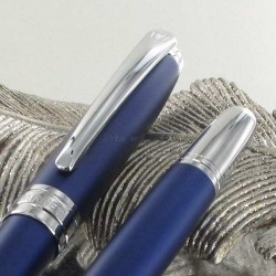 Parure Stylos Plume & Bille Vuarnet® "Eagle" Bleu