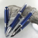 Parure Stylos Plume & Bille Vuarnet® "Eagle" Bleu