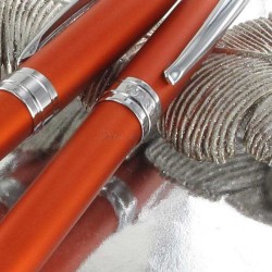 Parure Stylos Plume & Bille Vuarnet® "Eagle" Orange