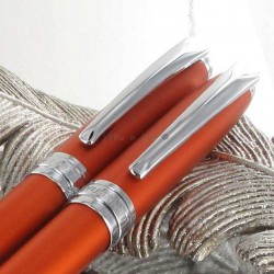 Parure Stylos Plume & Bille Vuarnet® "Eagle" Orange