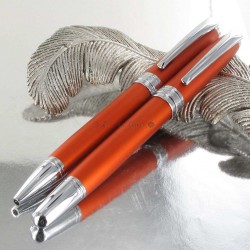 Parure Stylos Plume & Bille Vuarnet® "Eagle" Orange