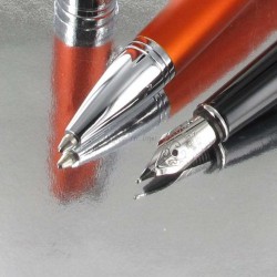 Parure Stylos Plume & Bille Vuarnet® "Eagle" Orange