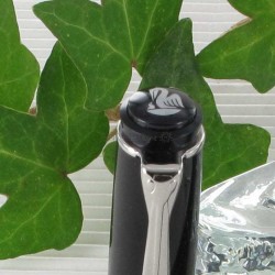 Stylo Plume Fine Pélikan® "Tradition M215" Noir Annelé à piston