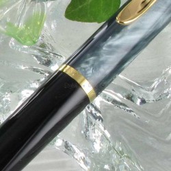 Stylo Bille Pelikan® "Souverain K200" Vert Marbré Plaqué O 24 Cts