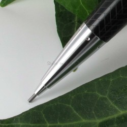 Stylo Portemine 1.4 mm Faber Castell® "e-motion" Résine Précieuse Parquet Noir