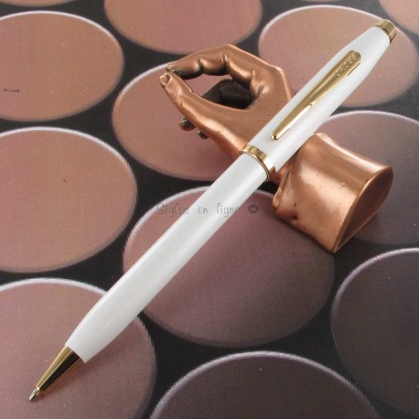 Stylo Bille Cross® Century II Pearl / Or Rose Stylo Bille Cross® Century II Pearl / Or Rose