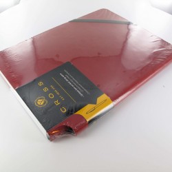 Coffret Stylo Bille Cross® Calais Acier + Carnet A5 Noir Cross®