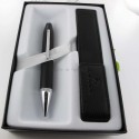 Coffret Stylo Bille Cross® Century II + Etui cuir Cross® Noir