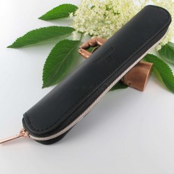 Stylo Roller Oberthur "Joy" Bordeaux cuivré