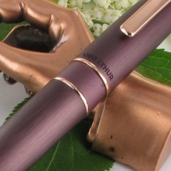 Stylo Plume Oberthur "Joy" Bordeaux cuivré
