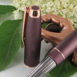Stylo Plume Oberthur "Joy" Bordeaux cuivré
