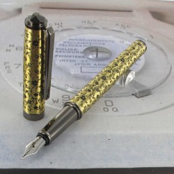 Stylo Plume Oberthur® "Byzance" Laiton Gun
