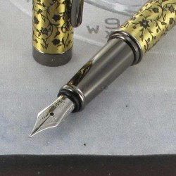 Stylo Plume Oberthur® "Byzance" Laiton Gun