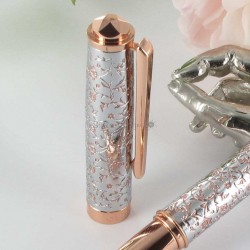 Stylo Plume Oberthur® "Byzance" Chrome Cuivre